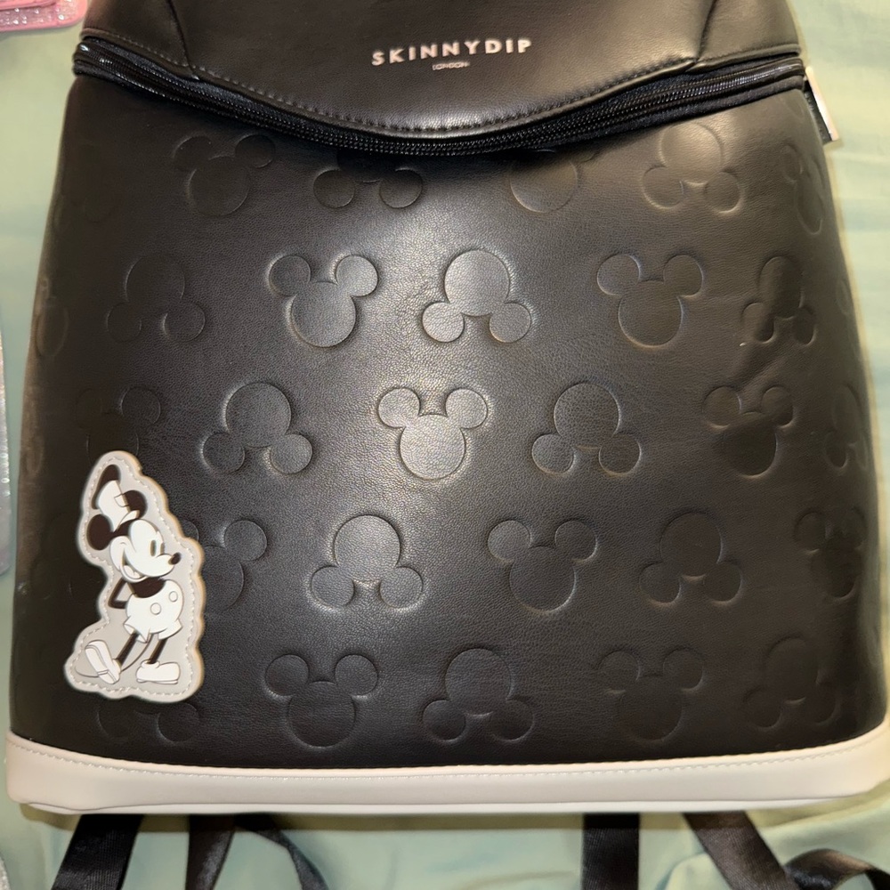 Black Mickey Mouse Backpack
